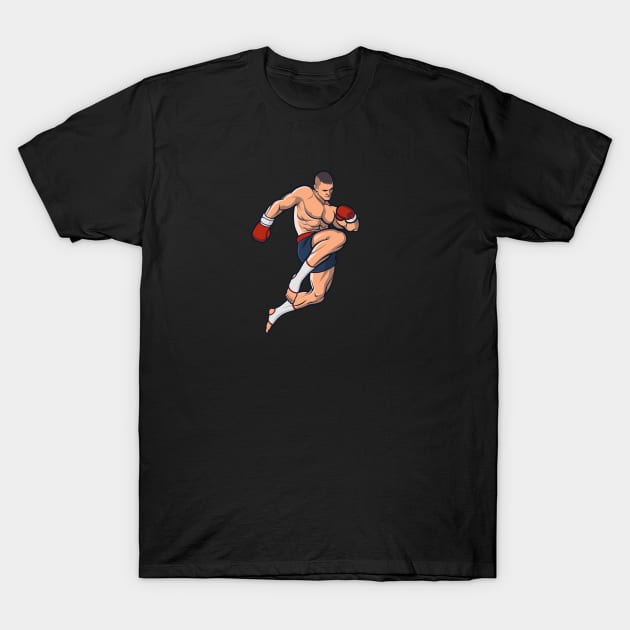 Muay Thai Fighter T-Shirt by TambuStore